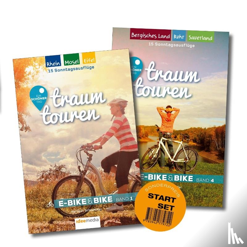 Schönhöfer, Hartmut - traumtouren E-Bike & Bike Start-Set mit 2 Bänden