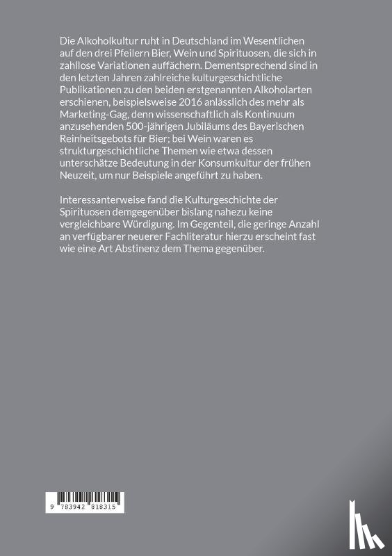 Schindler, Thomas, Schuster-Fox, Angelika, Praxenthaler, Luzia - Schnaps