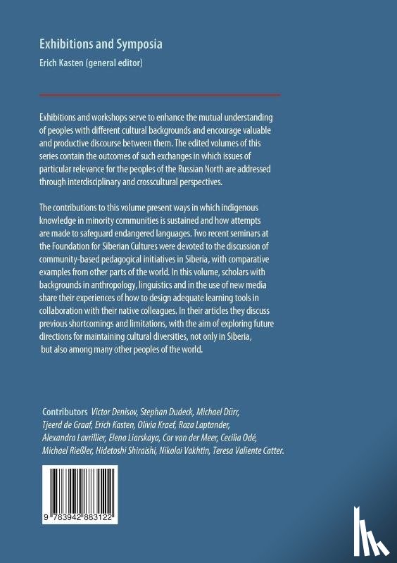  - Sustaining Indigenous Knowledge