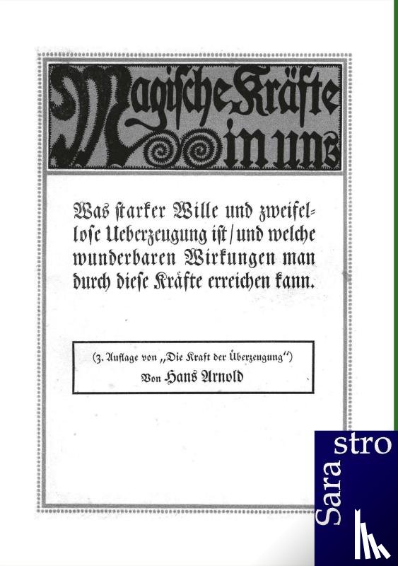 Arnold, Hans - Magische Krafte in uns