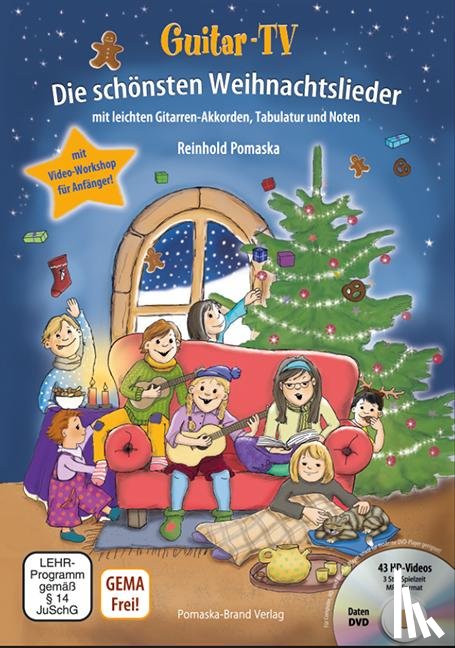 Pomaska, Reinhold - Guitar-TV: Die schönsten Weihnachtslieder (mit DVD)