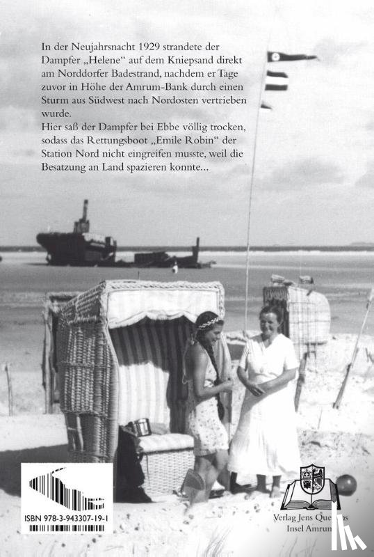 Quedens, Georg - SOS - Das Seenotrettungswesen der Insel Amrum
