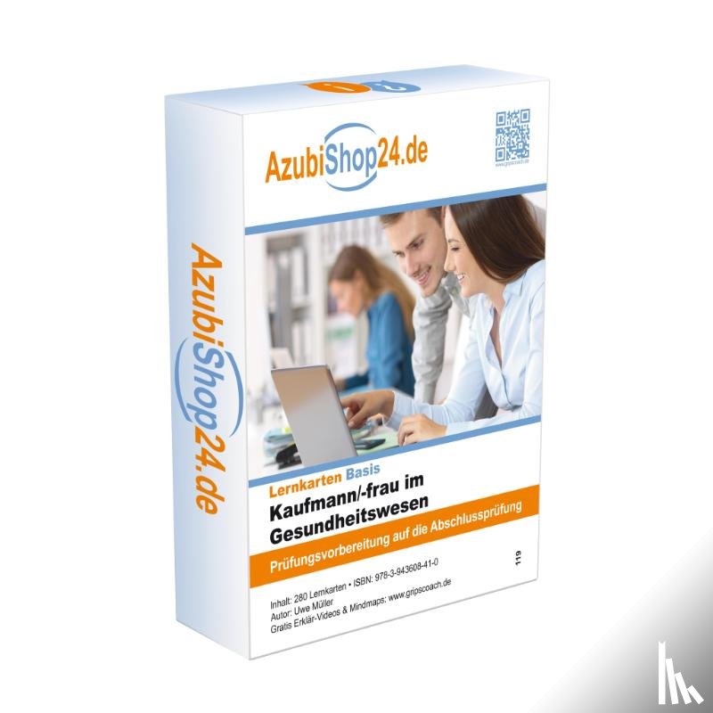 Müller, Uwe - AzubiShop24.de Basis-Lernkarten Kaufmann / Kauffrau im Gesundheitswesen