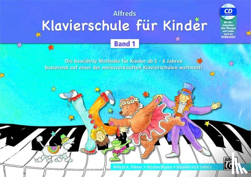 Palmer, Willard A., Manus, Morton, Vick Lethco, Amanda - Alfreds Klavierschule für Kinder Band 1