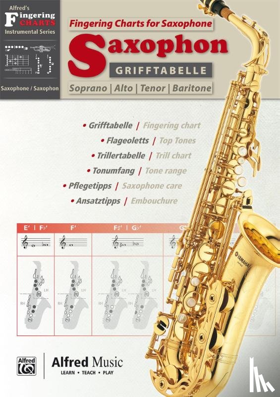 Pold, Tom - Grifftabelle Saxophon | Fingering Charts Saxophone