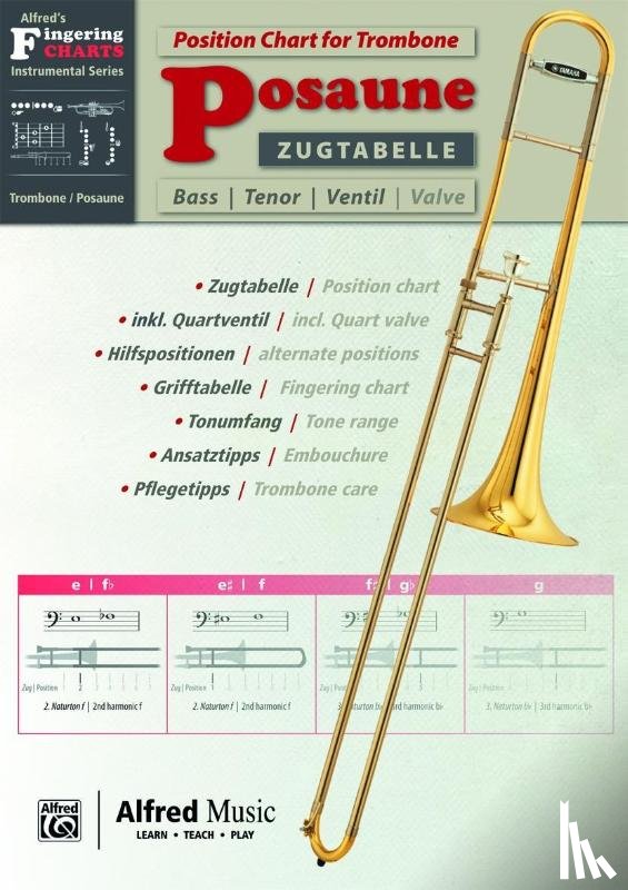  - Grifftabelle Trompete | Fingering Charts for Trumpet