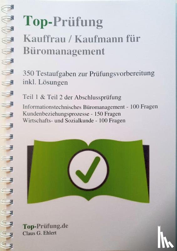 Ehlert, Claus-Günter - Top-Prüfung Kauffrau/-mann für Büromanagement