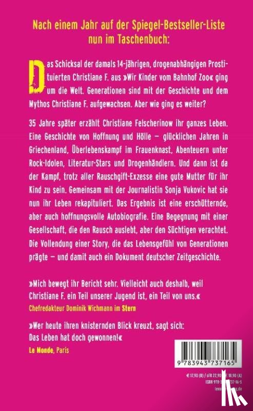 Felscherinow, Christiane V., Vukovic, Sonja - Christiane F.: Mein zweites Leben