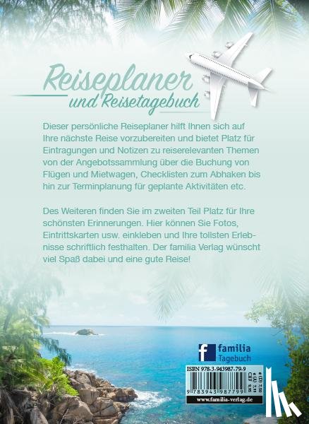  - Reiseplaner und Reisetagebuch