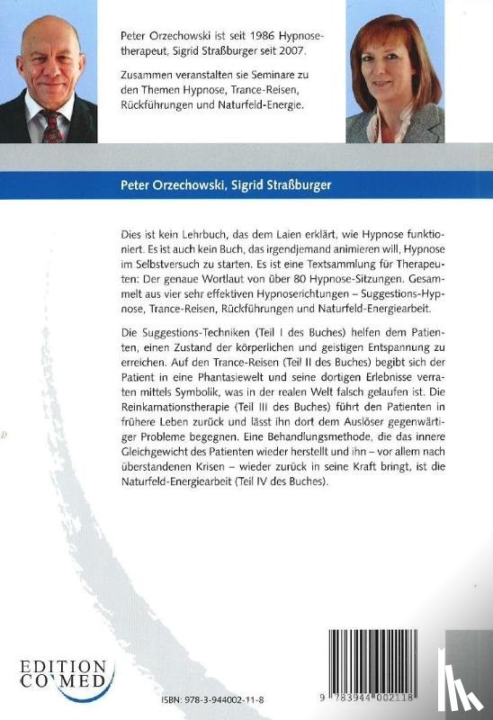 Orzechowski, Peter, Straßburger, Sigrid - Hypnose Textbuch