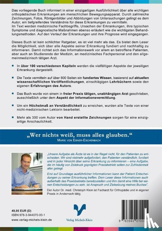 Klein, Christoph - Orthopädie für Patienten