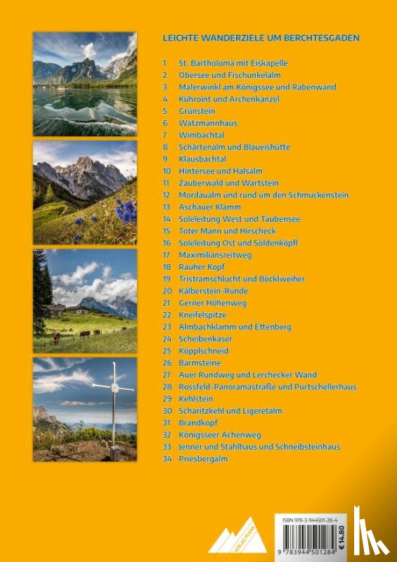 Kropp, Elke - Leichte Wanderziele um Berchtesgaden