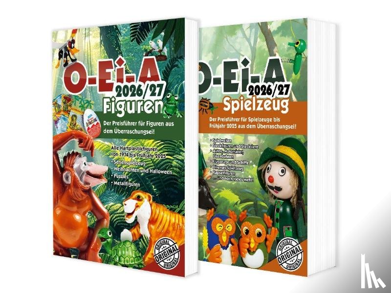  - Das O-Ei-A 2er Bundle 2026/27 - O-Ei-A Figuren und O-Ei-A Spielzeug im Doppel mit 3,00 EUR Preisvorteil gegenüber Einzelkauf!