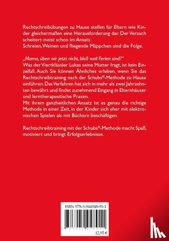 Träbert, Detlef - Rechtschreibtraining mit der Schubs®-Methode