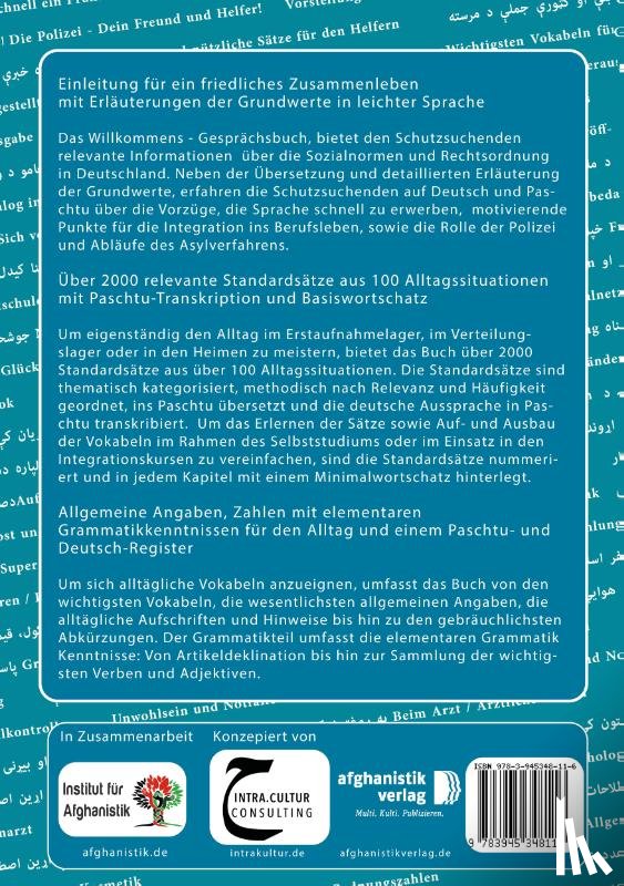  - Das Willkommens- Gesprächsbuch Deutsch - Afghanisch / Paschtu