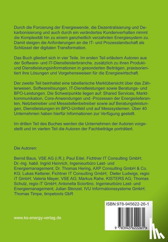  - IT-Lösungen für Energieversorgungsunternehmen