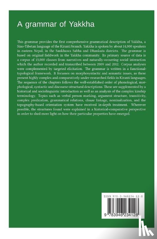 Schackow, Diana - A grammar of Yakkha