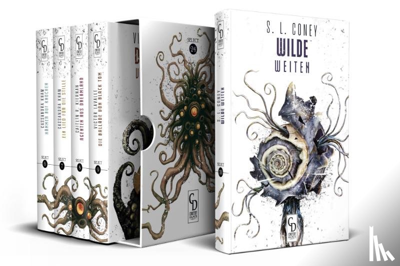 Khaw, Cassandra, Kiernan, Caitlín R., Lavalle, Victor, Coney, S. L. - Cemetery Dance Germany SELECT '24 - LOVECRAFTIAN VIBES