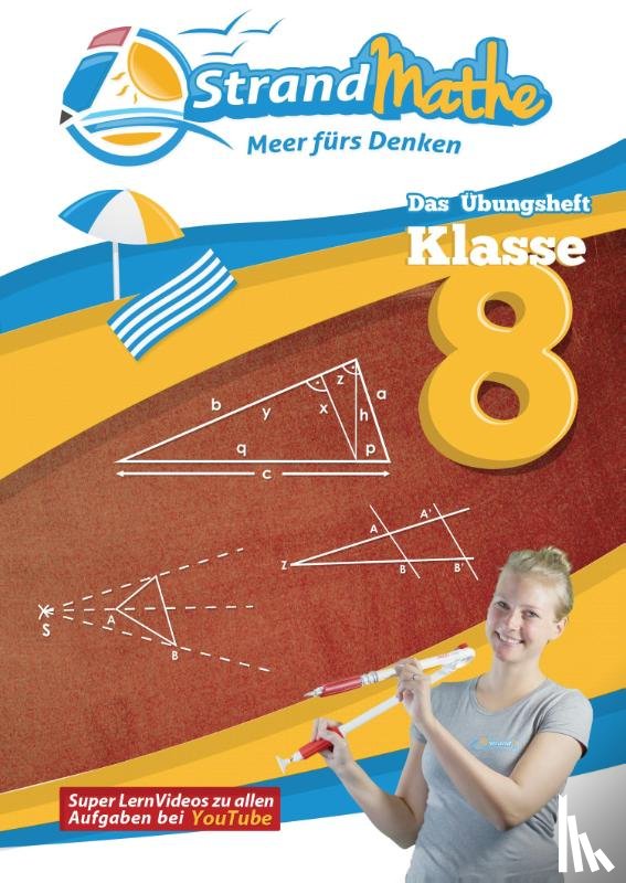 Hotop, Christian, Zimmermann, Conrad, Flasbart, Vincent - StrandMathe Übungsheft Klasse 8