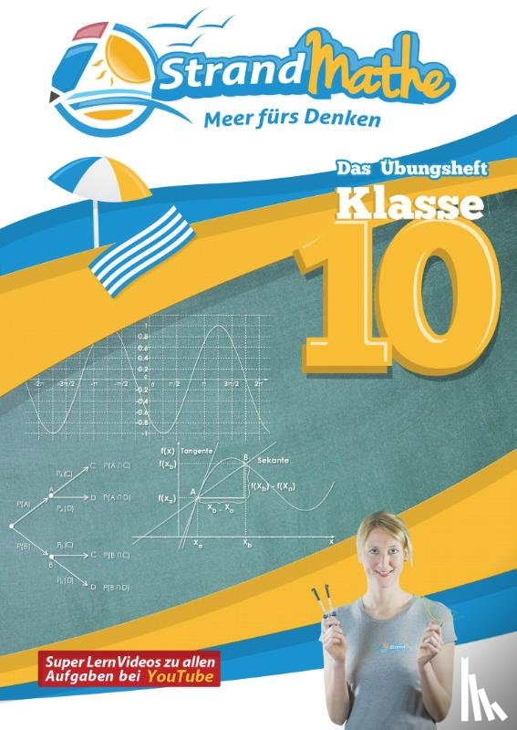Hotop, Christian, Zimmermann, Conrad, Flasbart, Vincent - StrandMathe Übungsheft Klasse 10
