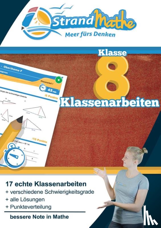 Zimmermann, Conrad, Hotop, Christian, Reutter, Philipp - Mathematik Klassenarbeitstrainer Klasse 8 - StrandMathe