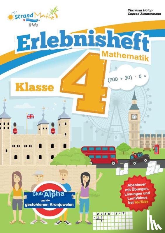 Zimmermann, Conrad, Hotop, Christian - StrandMathe Mathematik Übungsheft Klasse 4 - Erlebnisheft - Rechnen bis 1 Million