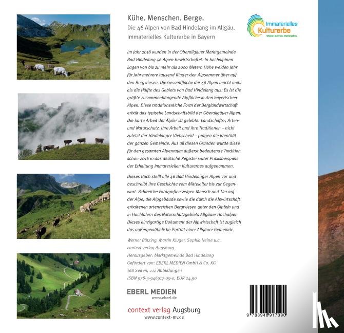 Kluger, Martin, Bätzing, Werner, Heine, Sophia - KÜHE. MENSCHEN. BERGE.