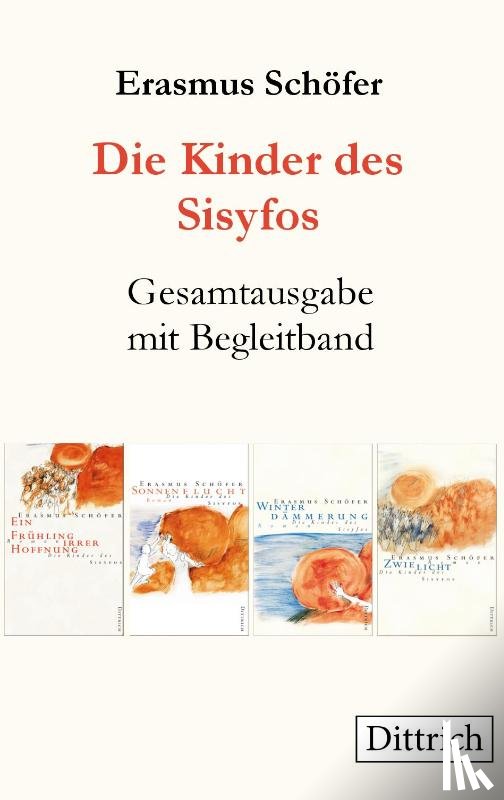 Schöfer, Erasmus - Die Kinder des Sisyfos. In 5 Bänden inkl Begleitband
