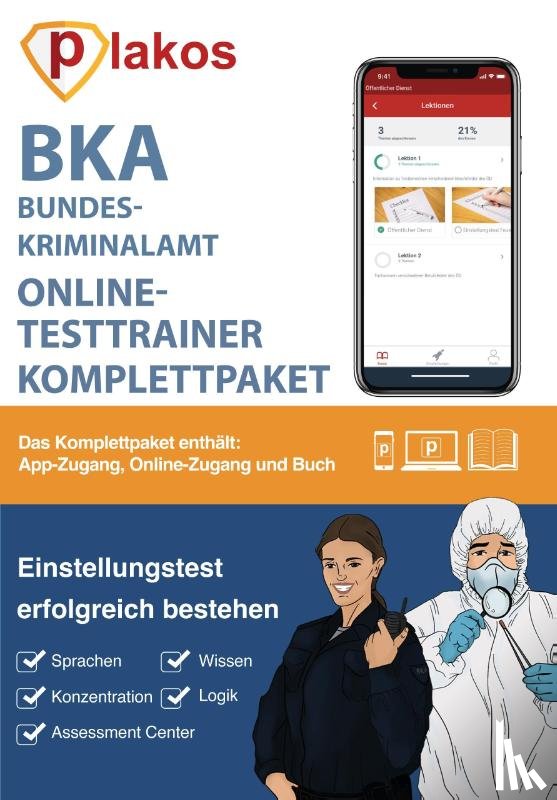 Erdmann, Waldemar - Bundeskriminalamt / BKA Einstellungstest Komplettpaket
