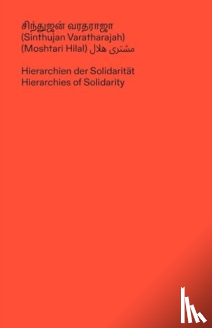Hilal, Moshtari, Varatharajah, Sinthujan - Hierarchies of Solidarity