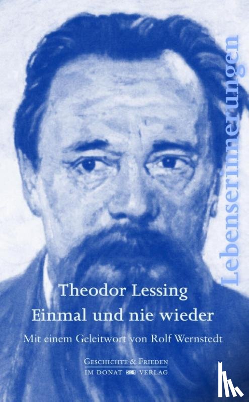 Lessing, Theodor - Einmal und nie wieder
