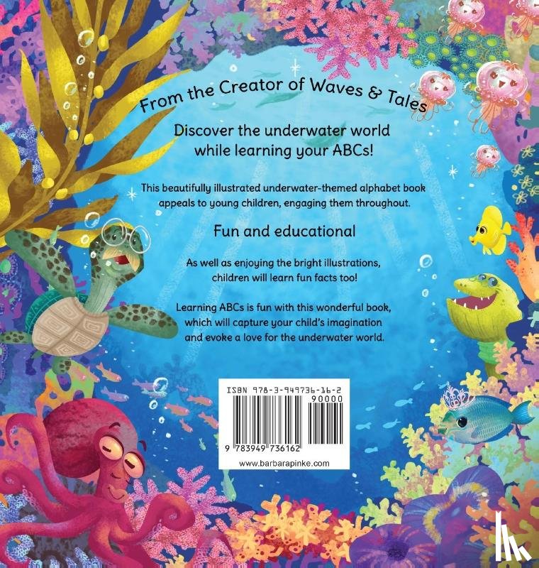 Pinke, Barbara - Underwater ABC - A Marine Life Alphabet Book for Children