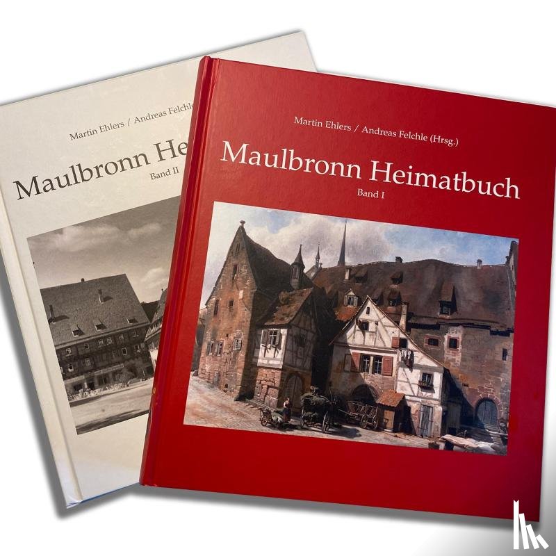 Ehlers, Martin, Felchle, Andreas, Huber, Konstandin, Krüger, Dr. Reto - Maulbronn Heimatbuch - Band 1 + 2 im Bundle