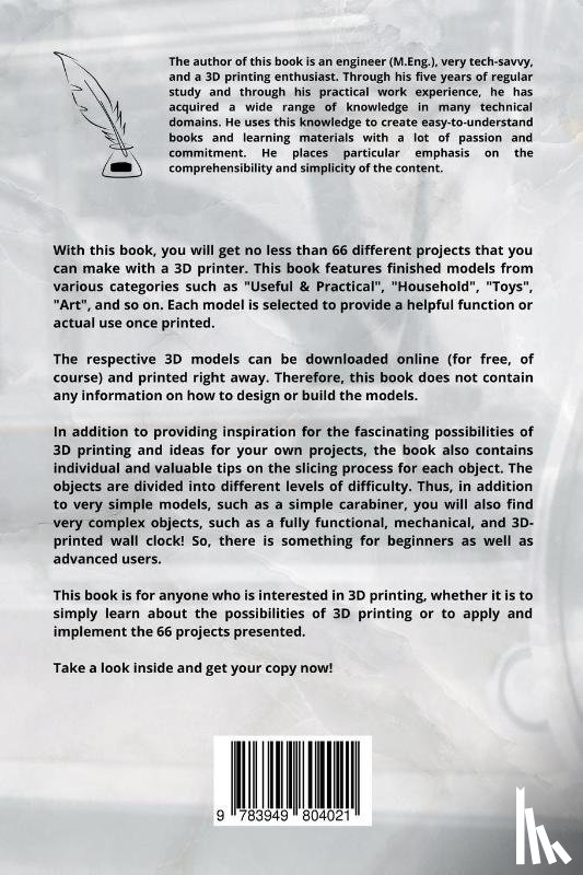 Wild, M Eng Johannes - 3D Printing 66 DIY-Projects