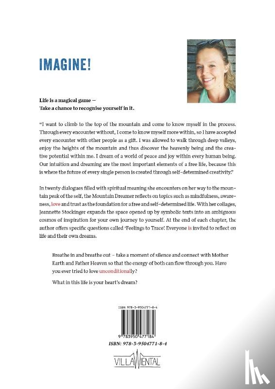 Stockinger, Jeannette - The Mountain Dreamer - A Travel Companion to Yourself.