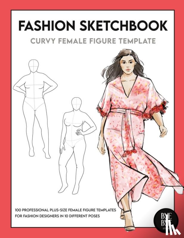 Bye Bye Studio - Curvy Female Fashion Figure Template