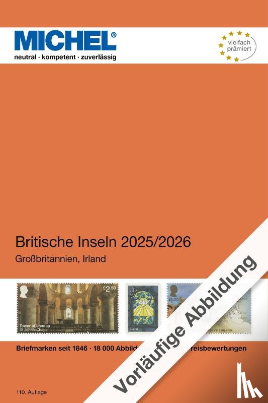 Michel-Redaktion - Britische Inseln 2025/2026