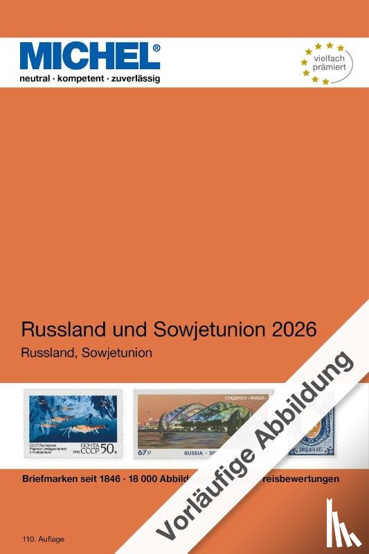 Michel-Redaktion - Russland und Sowjetunion 2025/2026