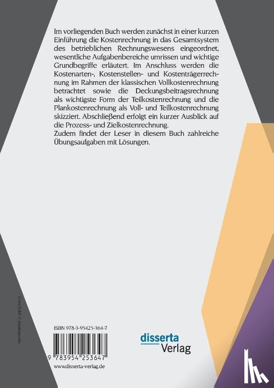 Voelker, Lutz, Herold, Joerg - Grundlagen der Kosten- und Leistungsrechnung