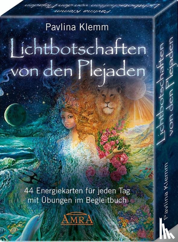 Klemm, Pavlina - Lichtbotschaften von den Plejaden - das Kartenset: 44 Energiekarten für jeden Tag mit Übungen im Begleitbuch