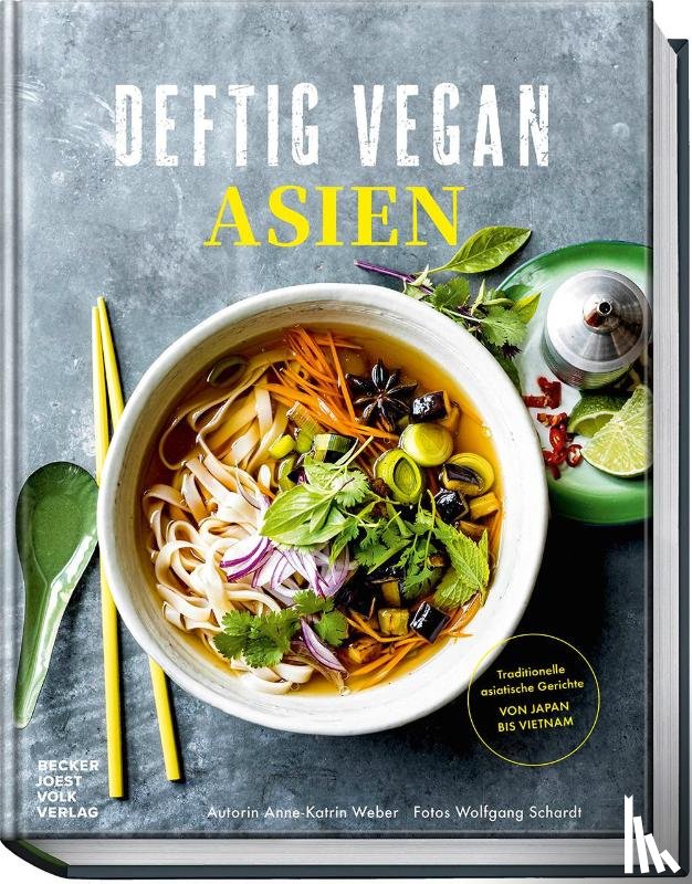Weber, Anne-Katrin - Deftig Vegan Asien