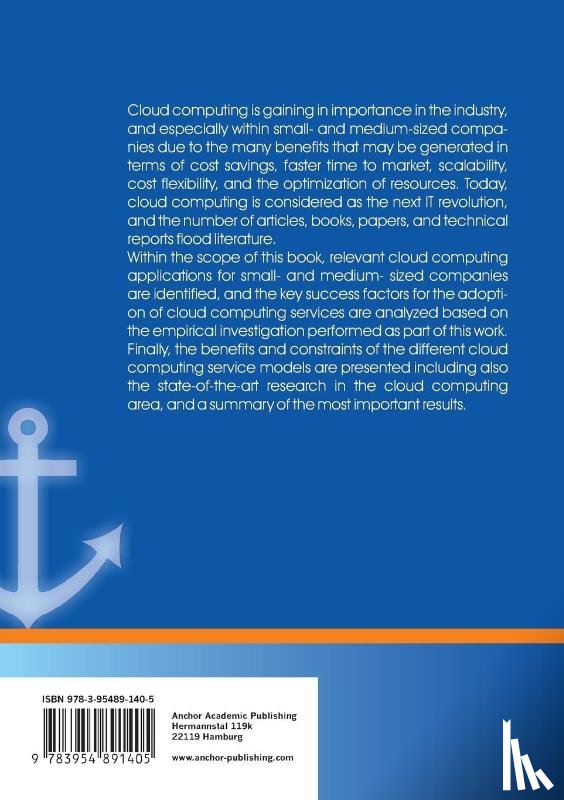 Loaiza, Carlos - Analysis of applications and success factors of cloud computing for small- and medium-sized businesses