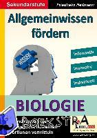 Roleff-Scholz, Dorle - Allgemeinwissen fördern Biologie