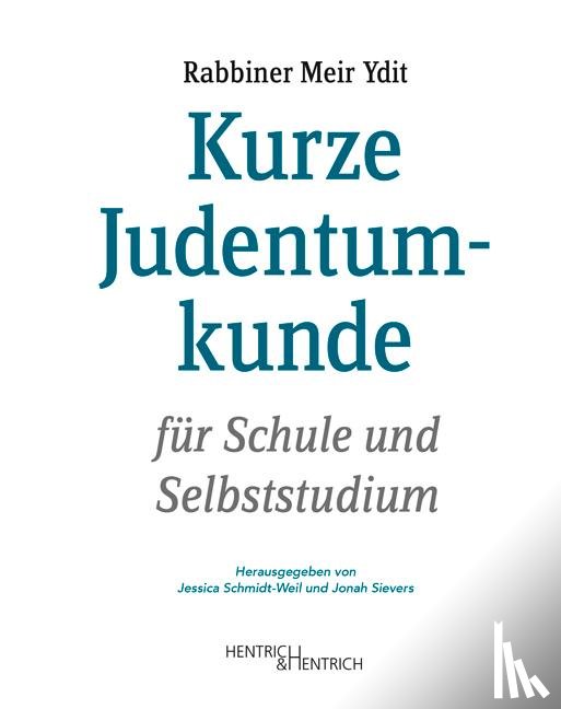 Ydit, Meir - Kurze Judentumkunde