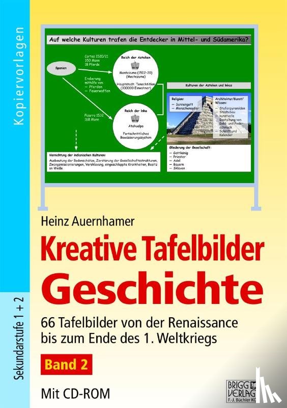 Auernhamer, Heinz - Kreative Tafelbilder Geschichte - Band 2