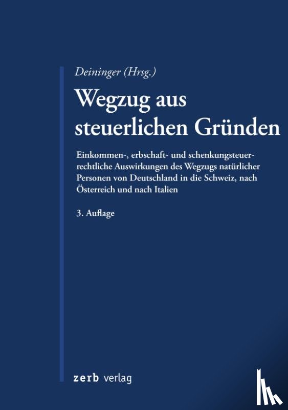 Salvatore, Barbara, Deininger, Rainer, Nordin, Michael, Schindler, Clemens Philipp - Wegzug aus steuerlichen Gründen