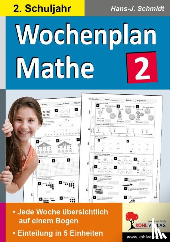Schmidt, Hans-J. - Wochenplan Mathe / Klasse 2