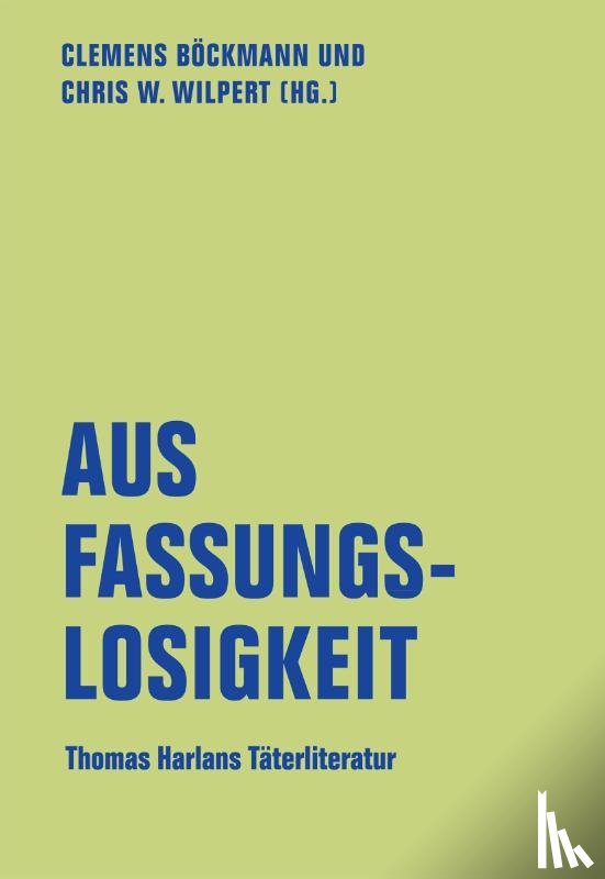  - Aus Fassungslosigkeit