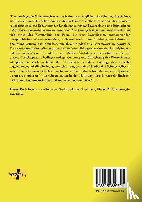Nagel, S - Franzoesisch - Englisches Etymologisches Woerterbuch