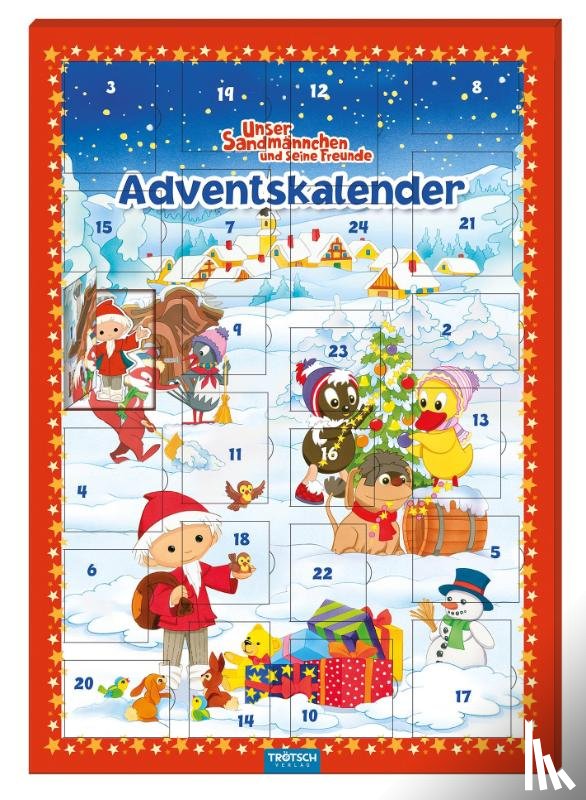  - Magnet-Adventskalender "Unser Sandmännchen"
